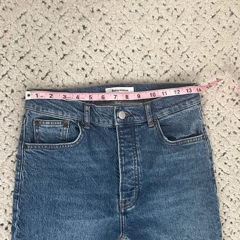 Reformation Serena High Rise Crop - Picture 8 of 8
